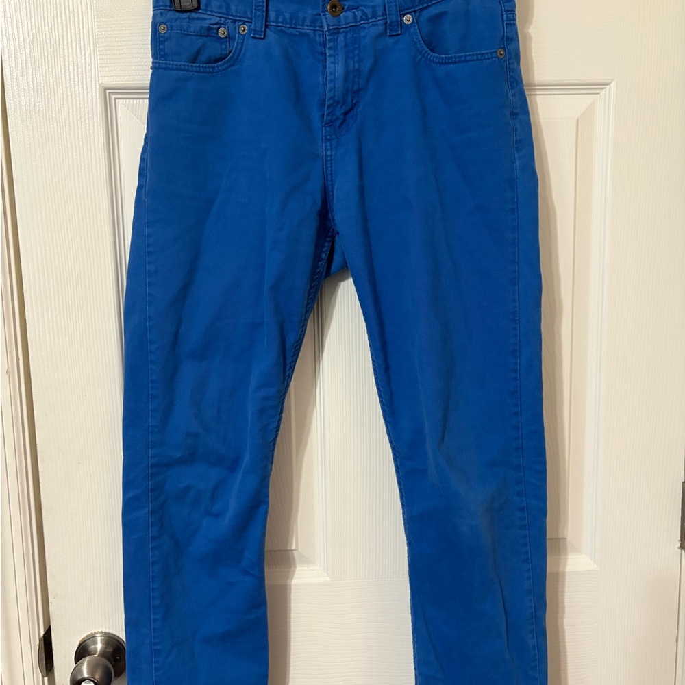 Levi's Blue Straight Jeans Vibrant Style
